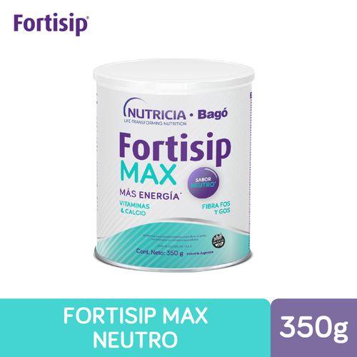 Suplemento nutricional max sabor neutro 350 gr