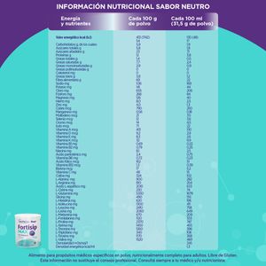 Suplemento nutricional max sabor neutro 700 gr