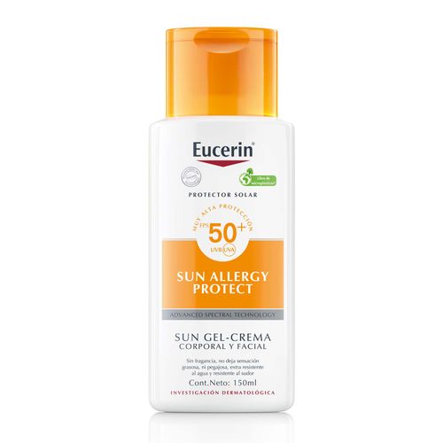 Crema-gel facial y corporal protector solar fps 50+