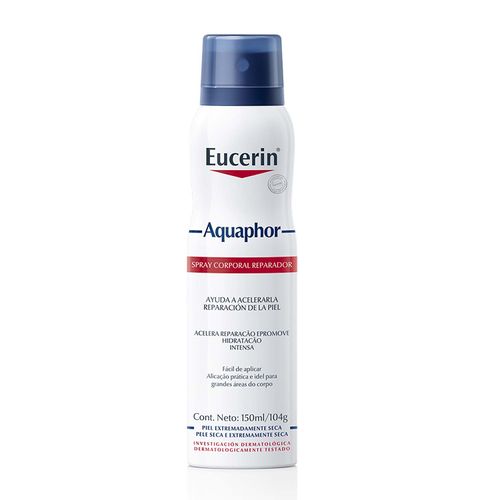 Spray corporal reparador aquaphor para piel seca