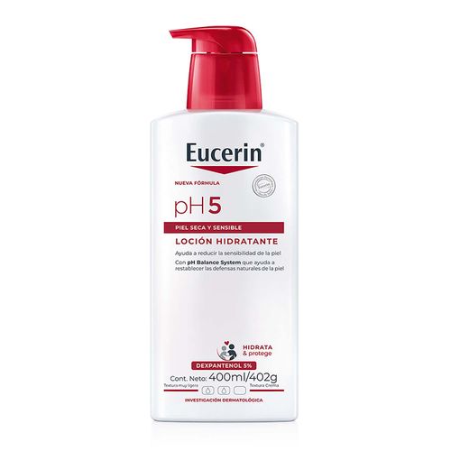 Loción corporal hidratante ph5 para piel seca y sensible