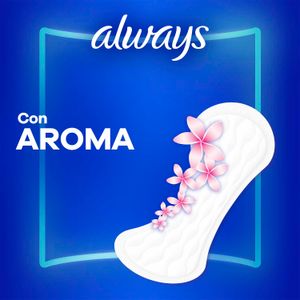 Protectores diarios xtra con perfume (40 unidades)