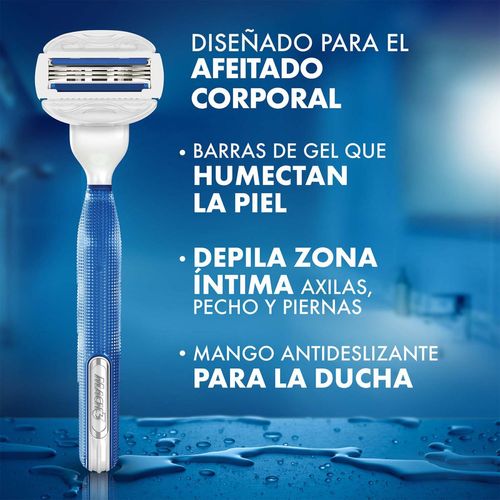 Repuesto máquina afeitar mach3 cuerpo (2 unidades)