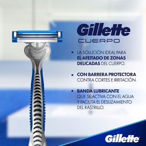 Máquina afeitar cuerpo (4 unidades)