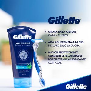 Crema de afeitar cara y cuerpo 150mL