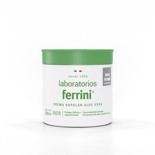 Crema sapolan con aloe vera 200 ml