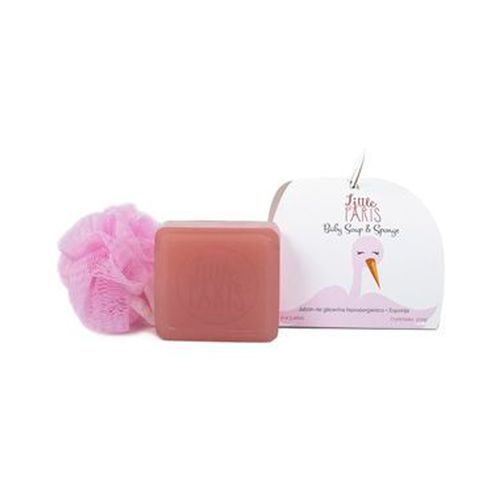 Set de baño discovery little girl jabón más esponja