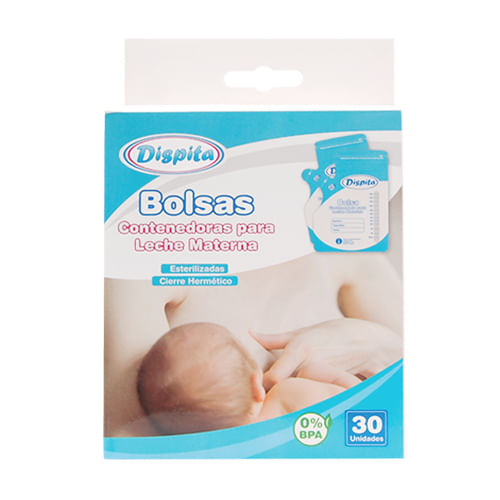Bolsas contenedoras para leche materna (30 unidades)