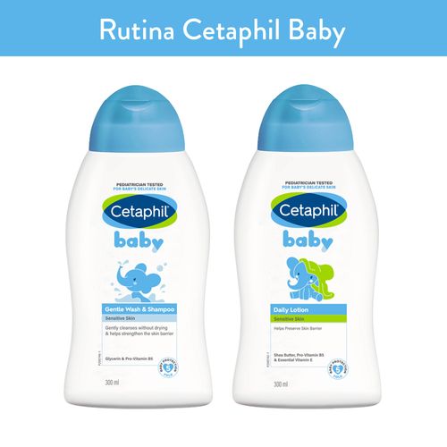 Combo baby: Baby baño líquido 300 ml + Baby loción hidratante corporal 300 ml