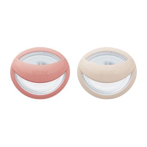 Chupete mommyfeel rosa/beige (0-9 MESES) x 2