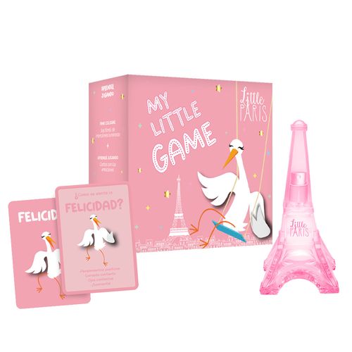 Set game pink (torre 50 ml + carta emocion)