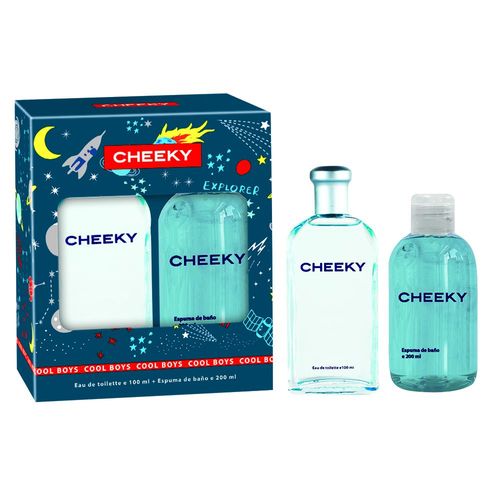 Estuche cool boys (edt 100 ml + espuma de baño)