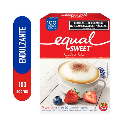 Edulcorante en polvo caja 100 sobres