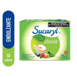 Edulcorante stevia por 50 sobres