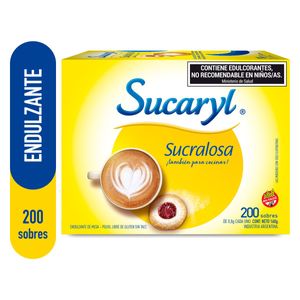 Sucralosa por 160 gr  200 sobres