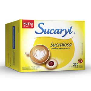 Sucralosa por 160 gr  200 sobres