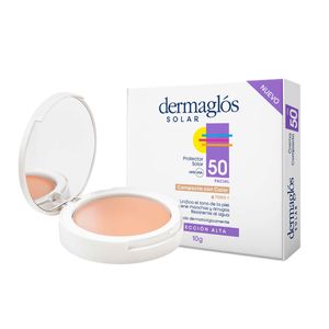 Protector solar facial crema compacta fps 50 con color 10 gr