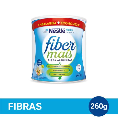 Suplemento de fibras en polvo lata 260 gr