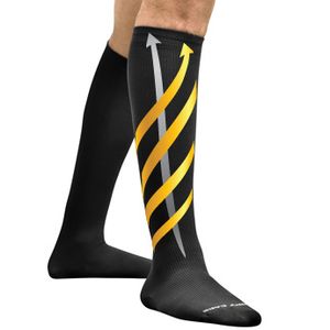 Media de compresión terapeutica negra 15/20 (bc2300n) talle m