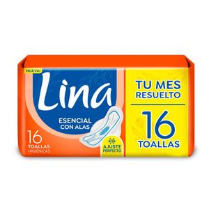 Toalla esencial con alas (16 unidades)