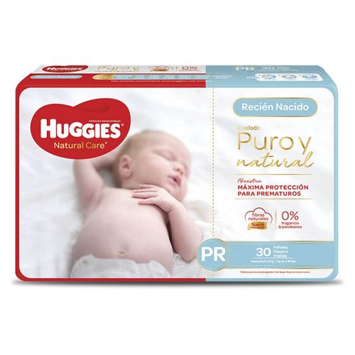 Pañales supreme care talle PR (30 unidades)