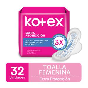 Toalla femenina  extra Protección (32 unidades)