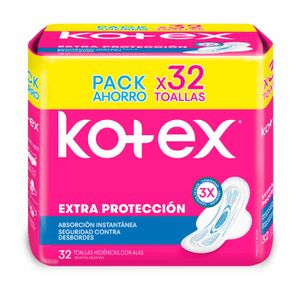 Toalla femenina  extra Protección (32 unidades)