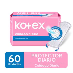 Protector diario  cuidado diario (60 unidades)