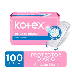 Protector diario  cuidado diario (100 unidades)
