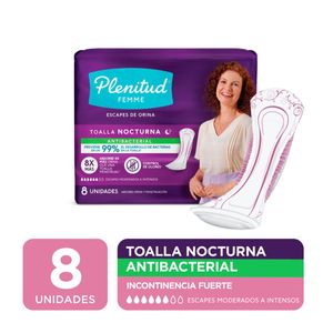 Toalla nocturna femme (8 unidades)