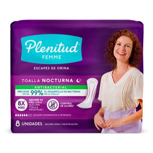 Toalla nocturna femme (8 unidades)