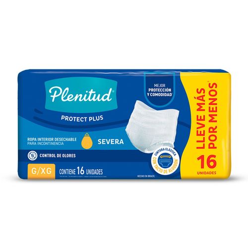 Pant adulto protect plus  g/xg (16 unidades)