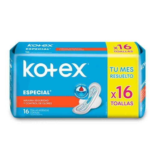 Toalla femenina  especial (16 unidades)