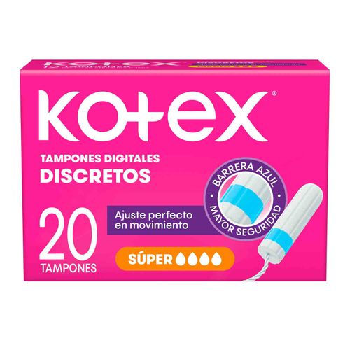Tampones  super (20 unidades)