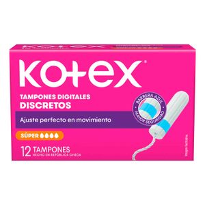 Tampones super (12 unidades)