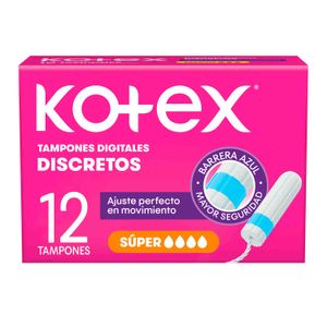 Tampones super (12 unidades)