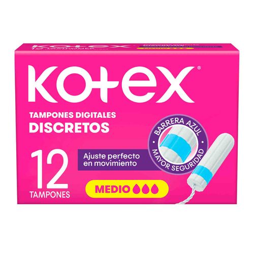 Tampones  medio (12 unidades)