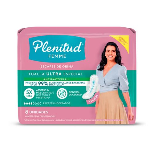 Toalla Ultra femme (8 unidades)