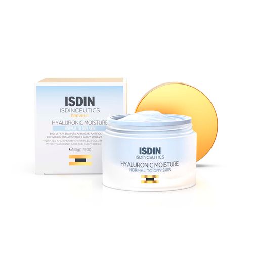 Isdinceutics hyaluronic moisture crema piel normal - seca 50 gr