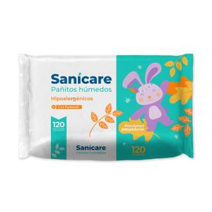 Toallas humedas bebe con pantenol (120 unidades)