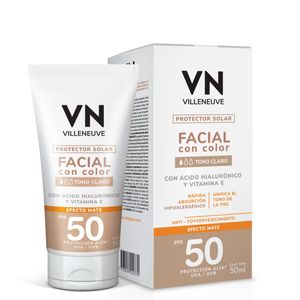 Protector solar facial tono claro fps50 50 ml