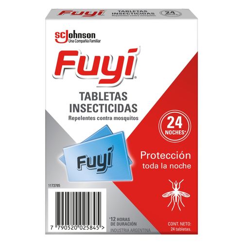 Tabletas ahuyenta mosquitos (24 unidades)