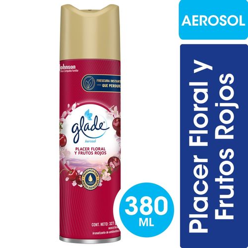 Desodorante de ambientes placer floral y frutos rojos 380 ml