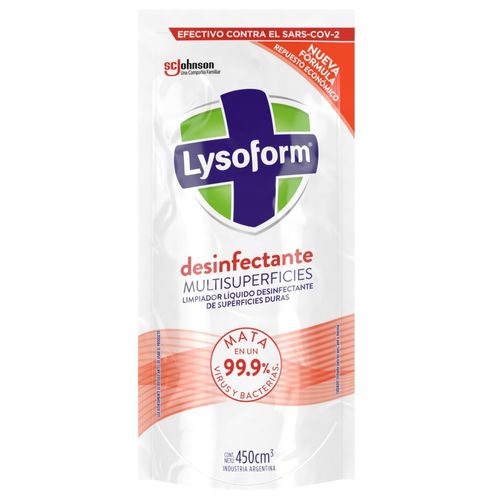 Limpiador multisuperficies doypack 450 ml