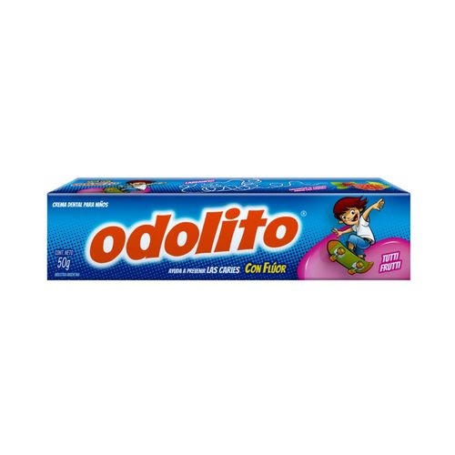 Gel dental niños sabor tutti frutti 50 gr