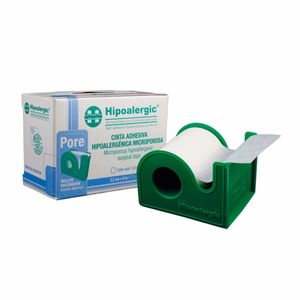 Cinta adhesiva microporosa pore 5cm x 9m (1 rollo)