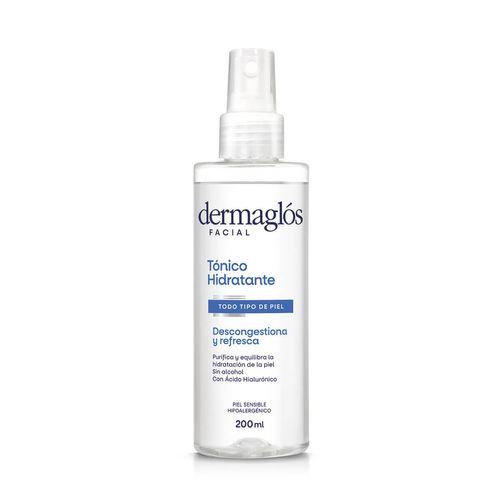 Tónico facial hidratante descongestivo 200 ml