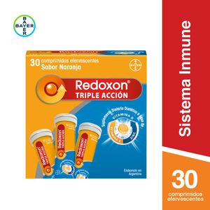 Multivitamínico triple acción con vitamina c. d y zinc (30 cmp ef)