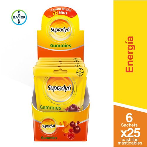 Multivitamínico base de vitaminas y coenzima Q10 (6 sachets)