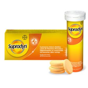 Multivitamínico a base de vitaminas. minerales y oligoelementos(10 cmpr ef)